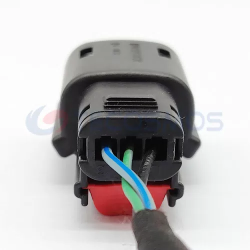 Waterproof Wire Connector Daytime Running Light Harness Plug for Buick Ford 3 Pin Female 33471-0301 - image 2